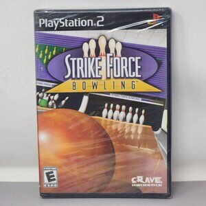 PlayStation 2 Strike‎ Force Bowling Video Game New Sealed